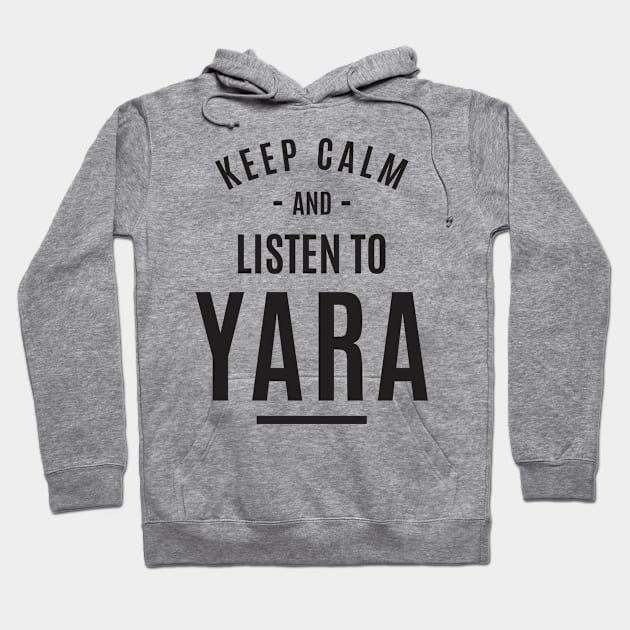 Yara Personalized Name Hoodie by cidolopez